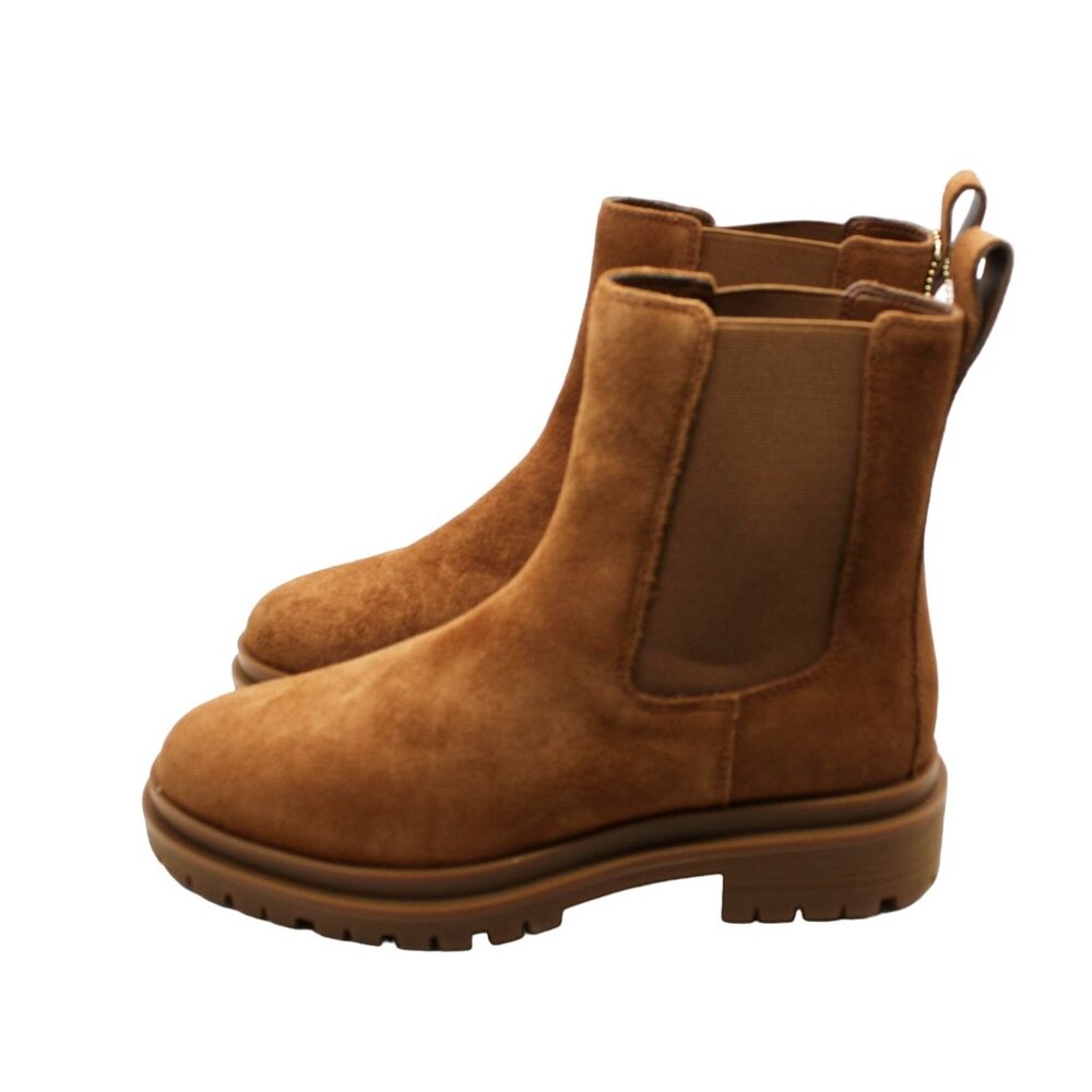 Lauren Ralph Lauren Womens Leather Ankle Booties - Picture 5 of 8